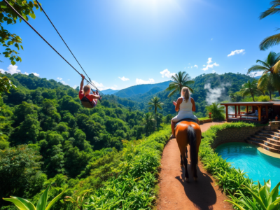 a scenic mountain view at Buena Vista Mega Combo Tour, Costa Rica."